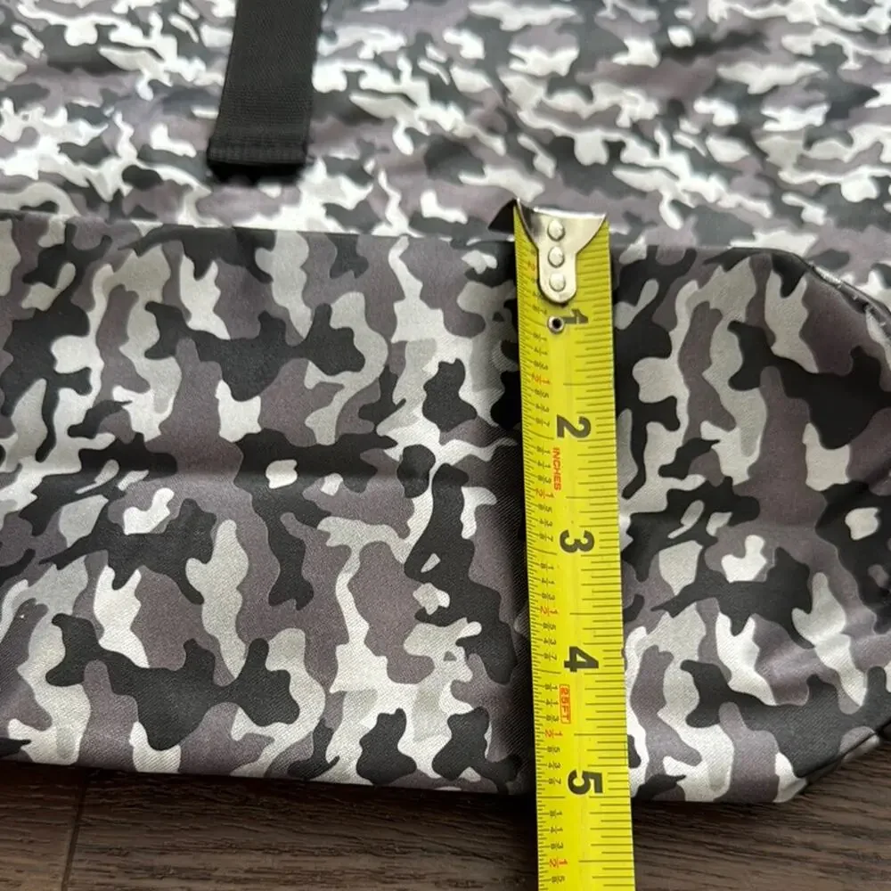Paco Rabanne Camouflage Backpack with Modern Design gift with purchase item.